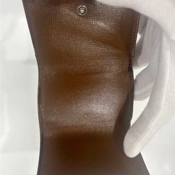 Gucci X Balenciaga Brown and Tan Monogram Wallet - Picture 8 of 11